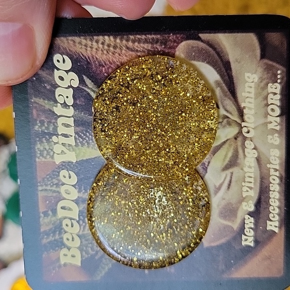 🤎 Vintage Hand Assembled Earrings - Picture 2 of 12